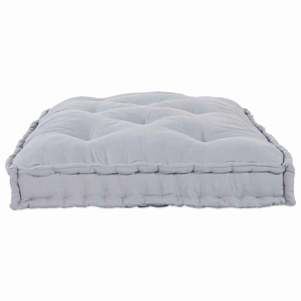 Pallet Sofa Cushion Grey 120 x 80 x 12 cm Fabric
