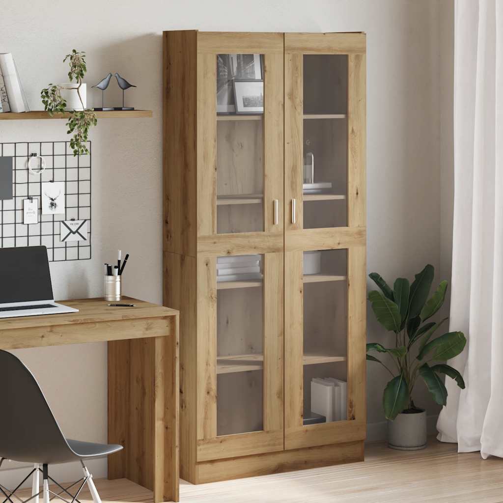 Highboard Artisan Oak 82.5x30.5x185 cm Engineered Wood