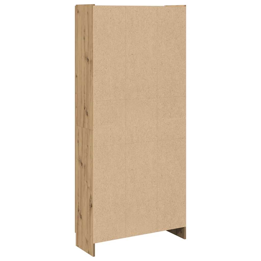 Highboard Artisan Oak 82.5x30.5x185 cm Engineered Wood