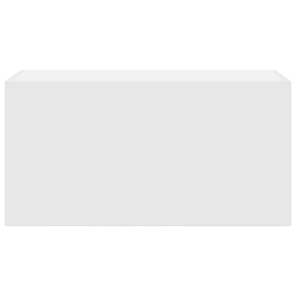 Bathroom Wall Cabinet White 60x25x30 cm Engineered Wood