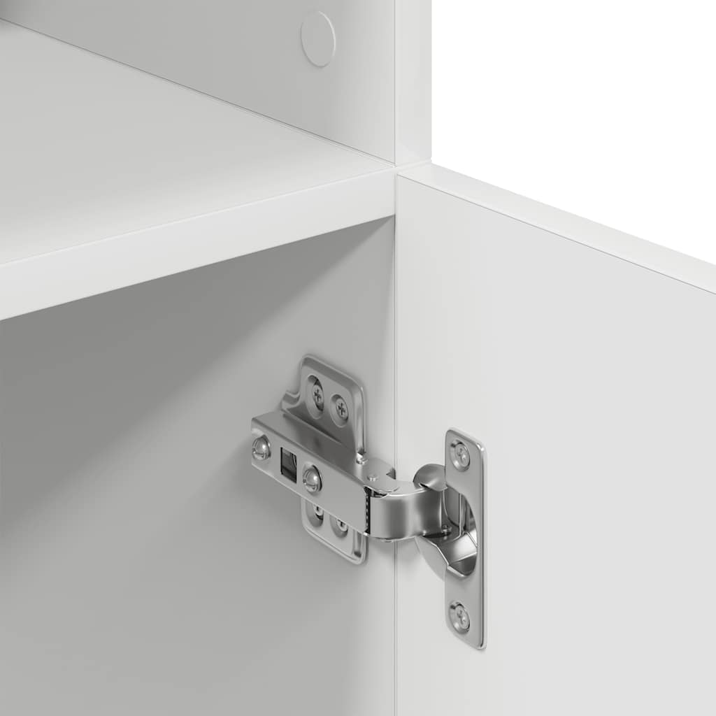 Kitchen Cabinet White 57x41,5x131,5 cm Engineered Wood