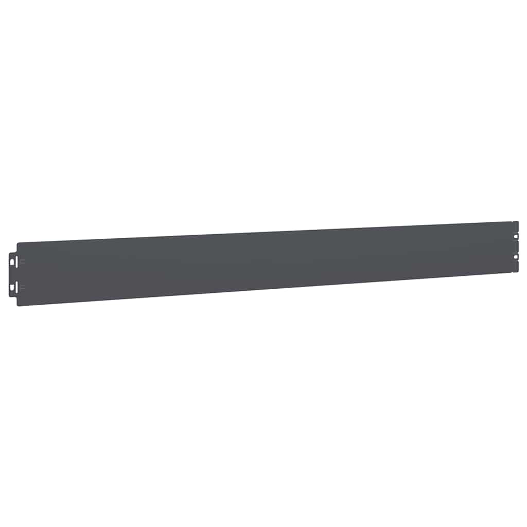 Lawn Edging 10 pcs 10 x 103 cm Cold-rolled steel Anthracite