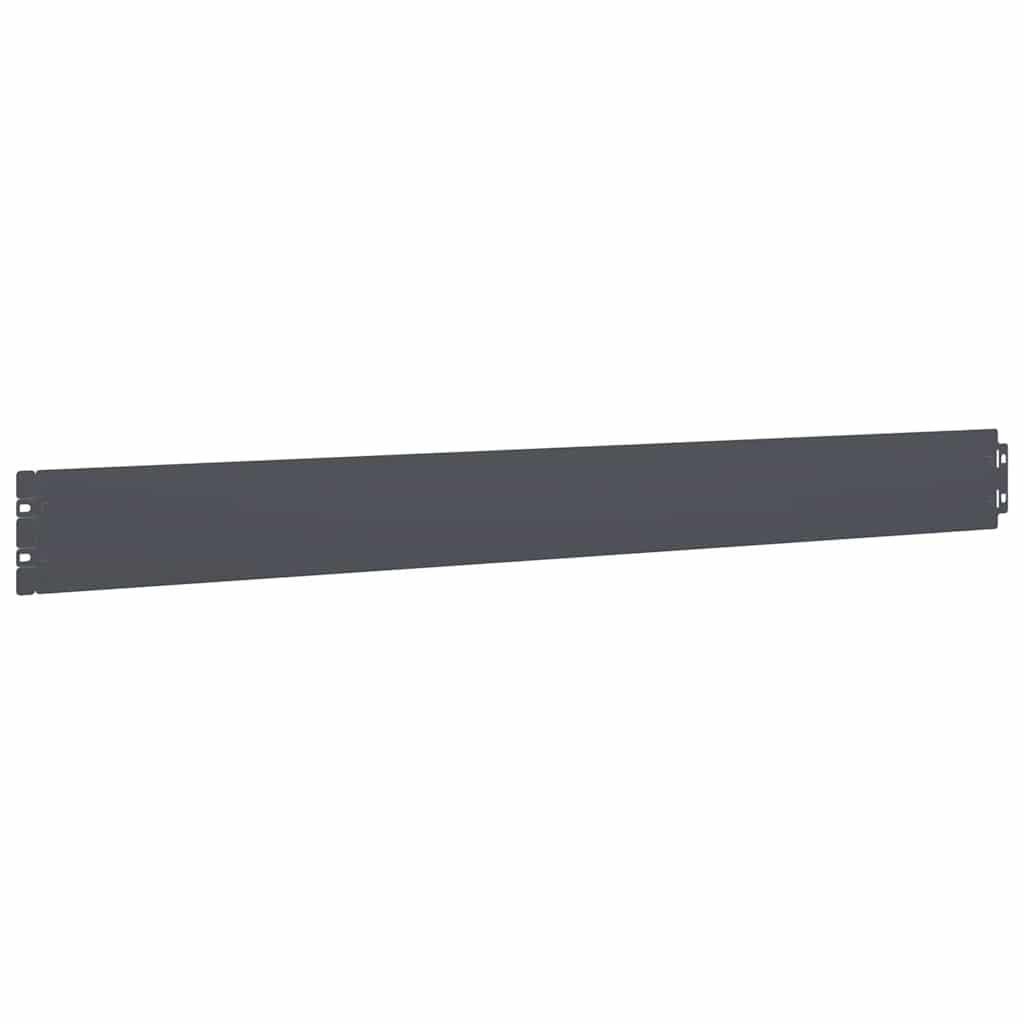 Lawn Edging 10 pcs 10 x 103 cm Cold-rolled steel Anthracite