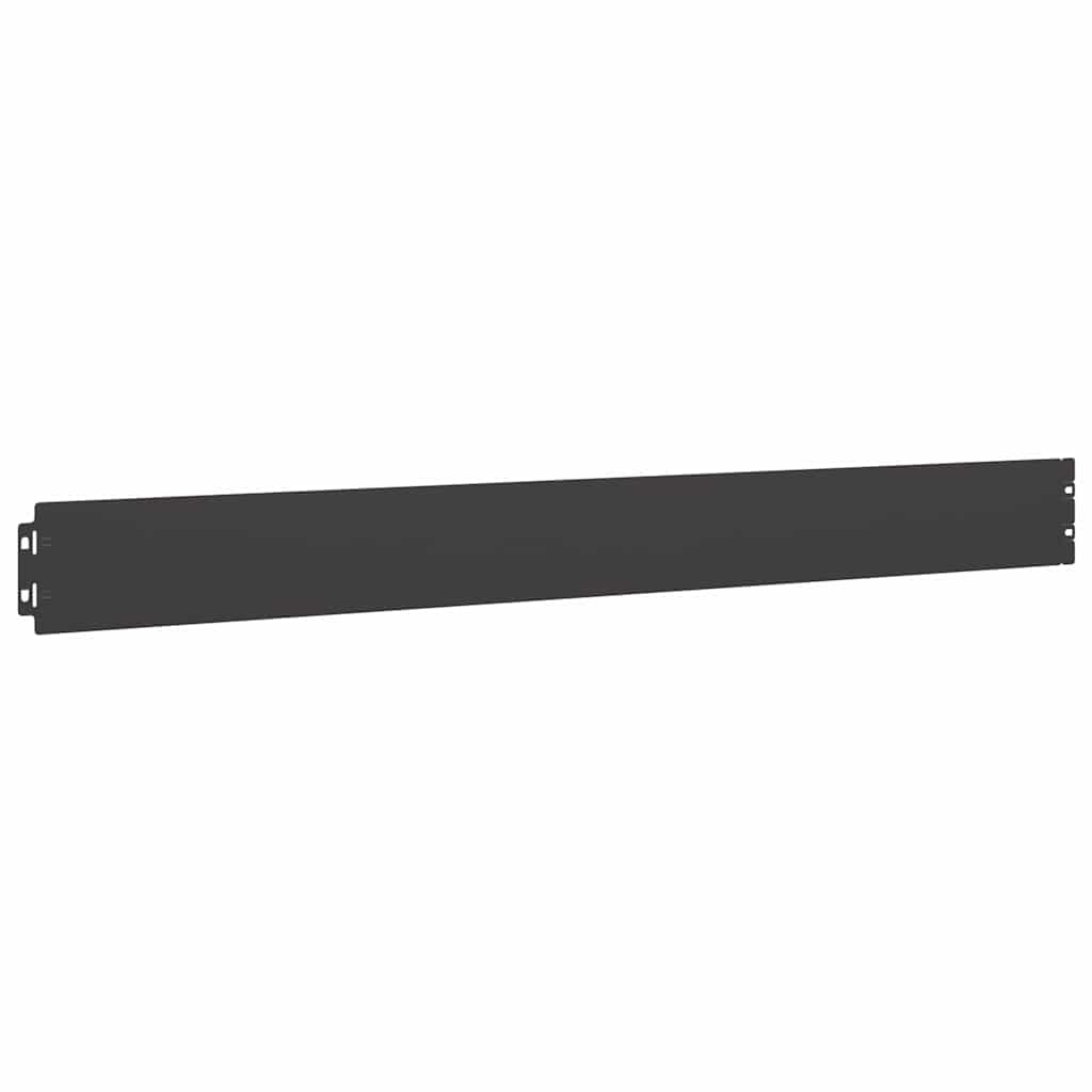 Lawn Edging 50 pcs 10 x 103 cm Cold-rolled steel Black
