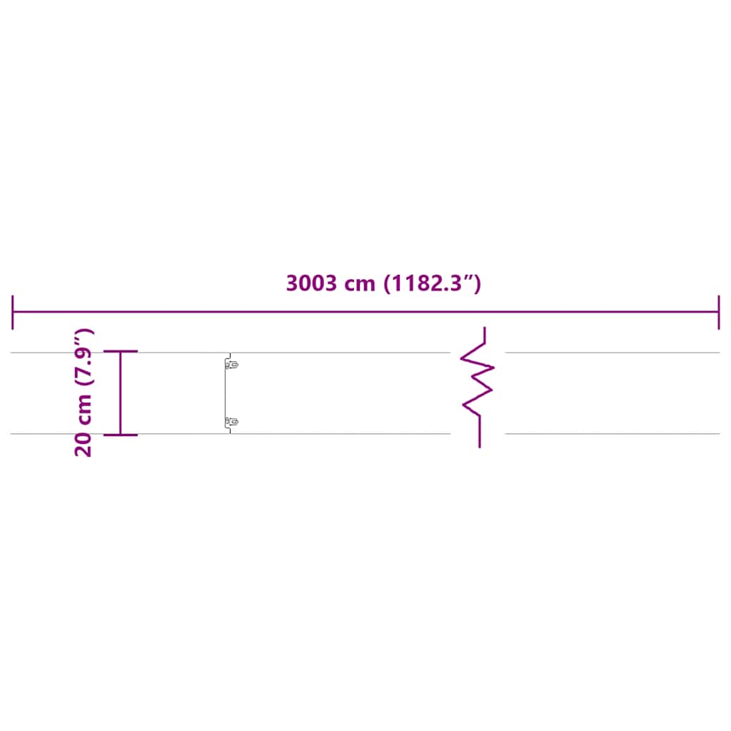 Lawn Edging 30 pcs 20 x 103 cm Cold-rolled steel Black