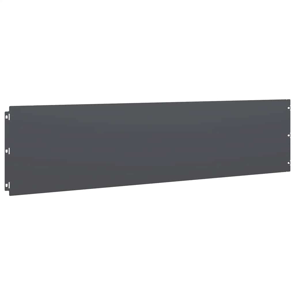 Lawn Edging 10 pcs 25 x 103 cm Cold-rolled steel Anthracite