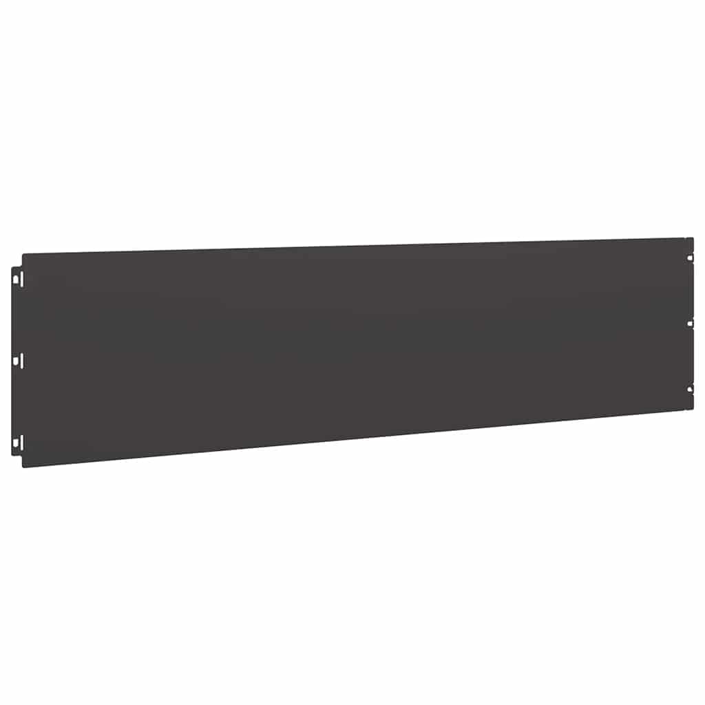 Lawn Edging 20 pcs 25 x 103 cm Cold-rolled steel Black
