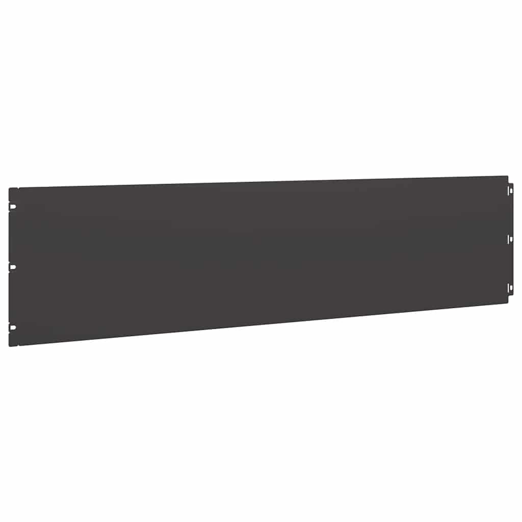 Lawn Edging 20 pcs 25 x 103 cm Cold-rolled steel Black