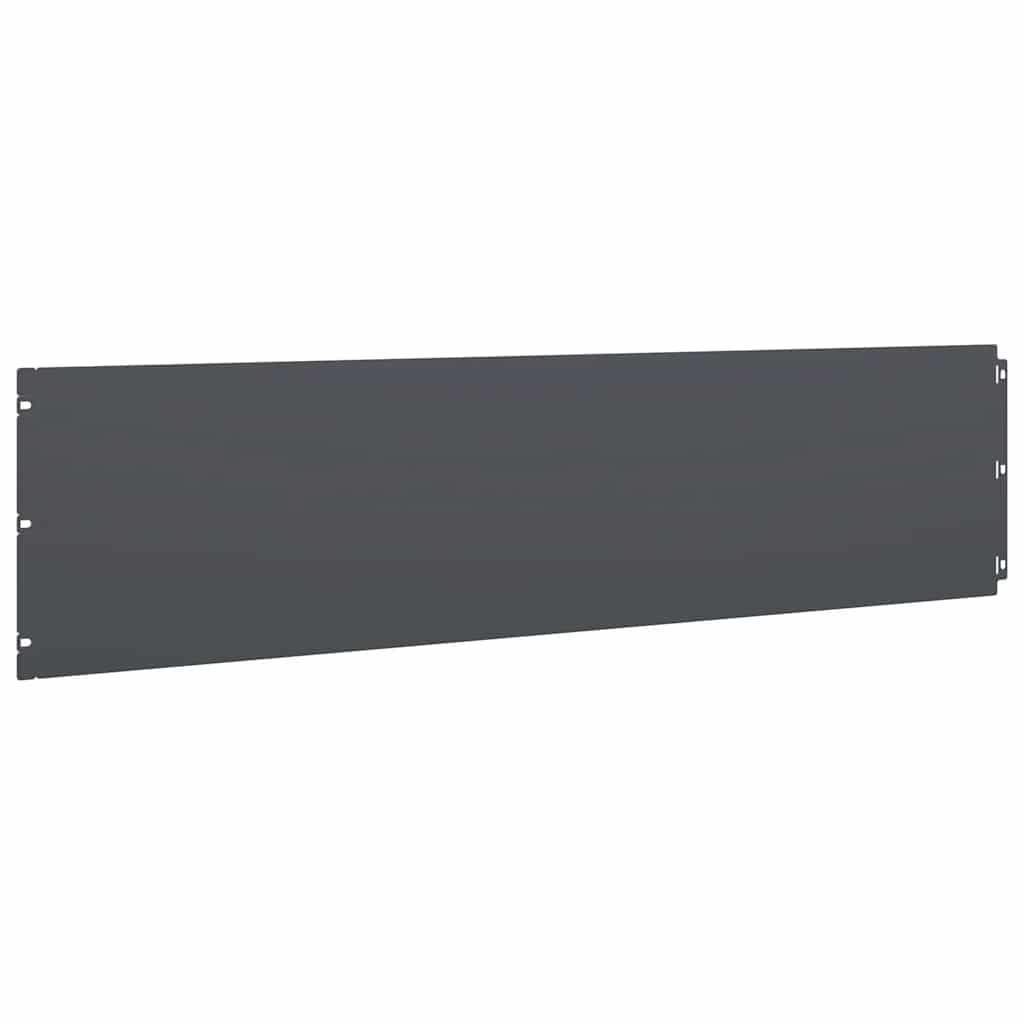 Lawn Edging 20 pcs 25 x 103 cm Cold-rolled steel Anthracite