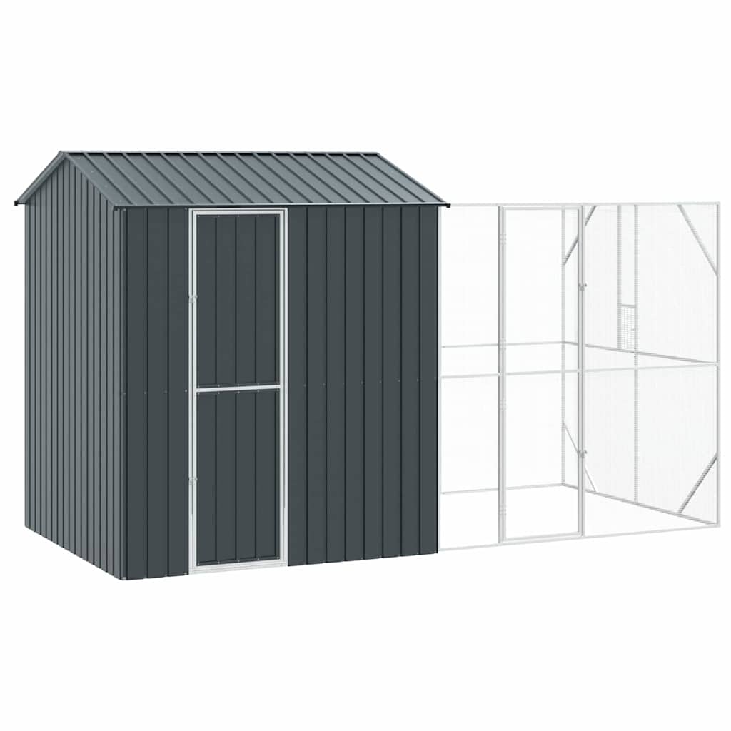 Bird Cage Anthracite 418 x 210 x 247 cm Galvanised Steel