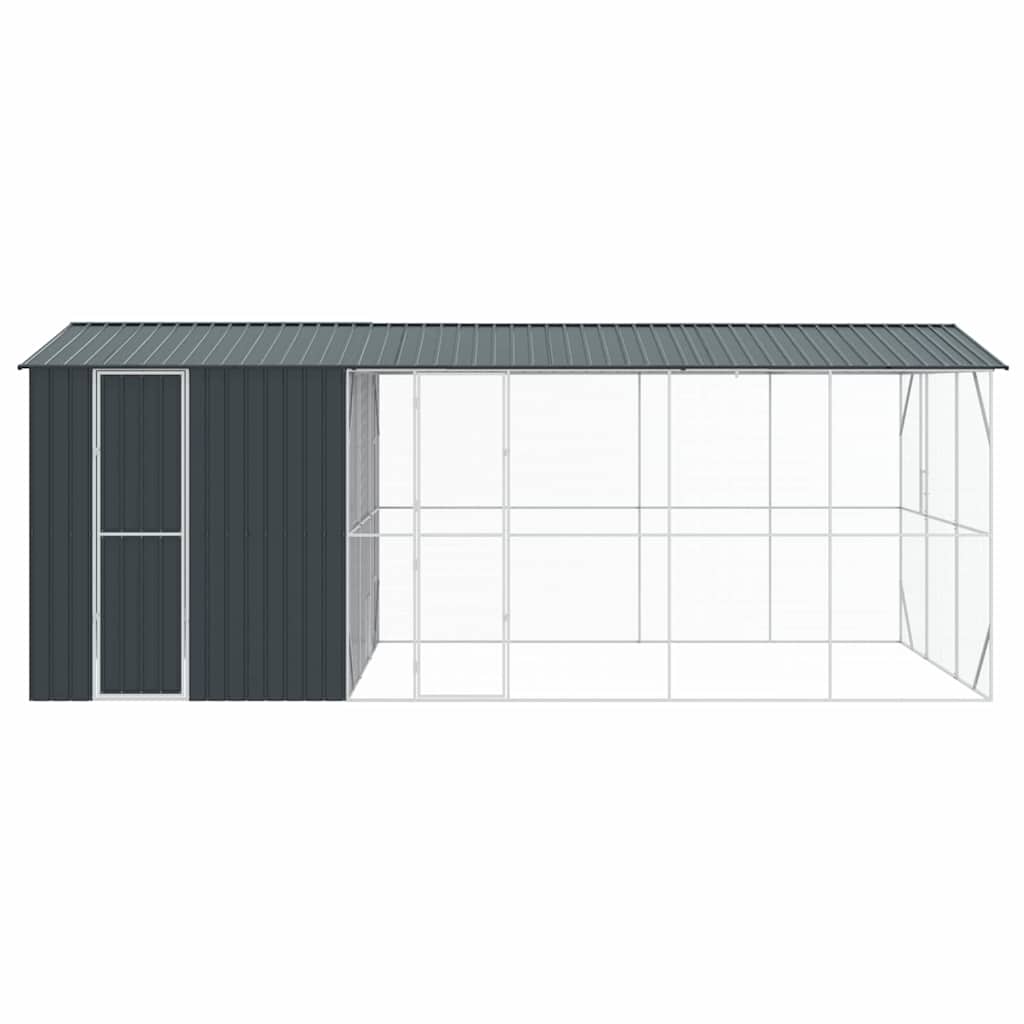 Bird Cage Anthracite 645 x 310 x 247 cm Galvanised Steel
