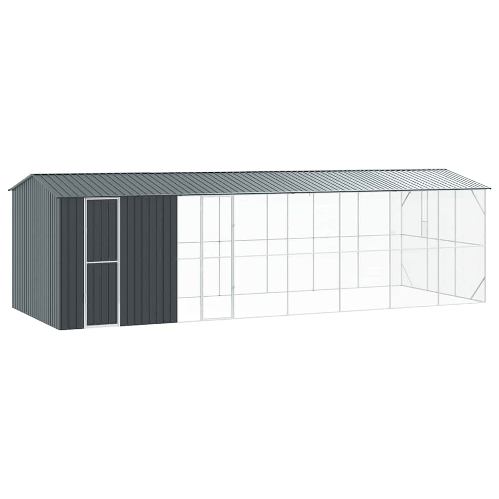 Bird Cage Anthracite 860 x 310 x 247 cm Galvanised Steel