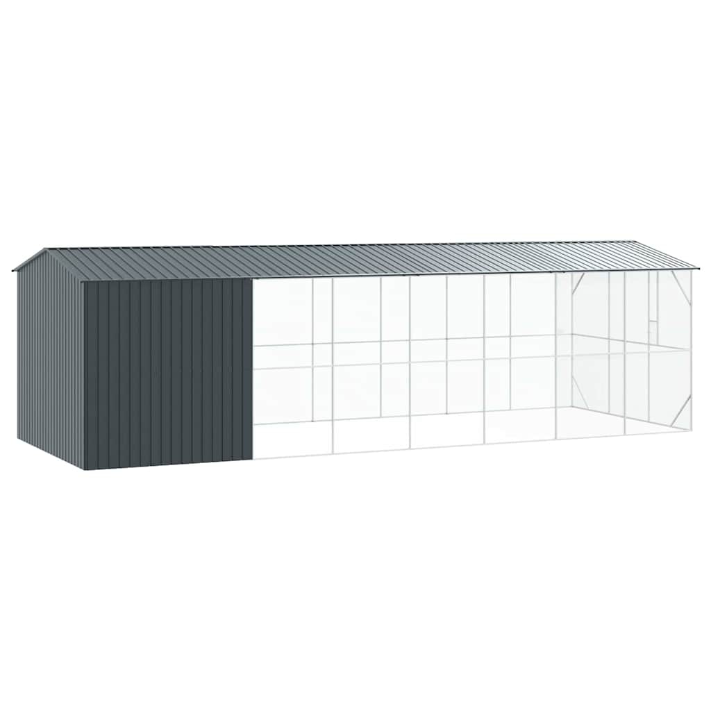 Bird Cage Anthracite 860 x 310 x 247 cm Galvanised Steel