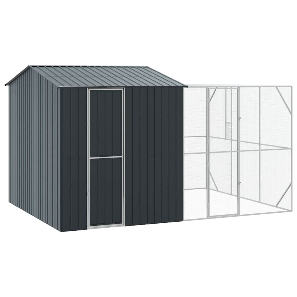 Bird Cage Anthracite 425 x 304 x 247 cm Galvanised Steel