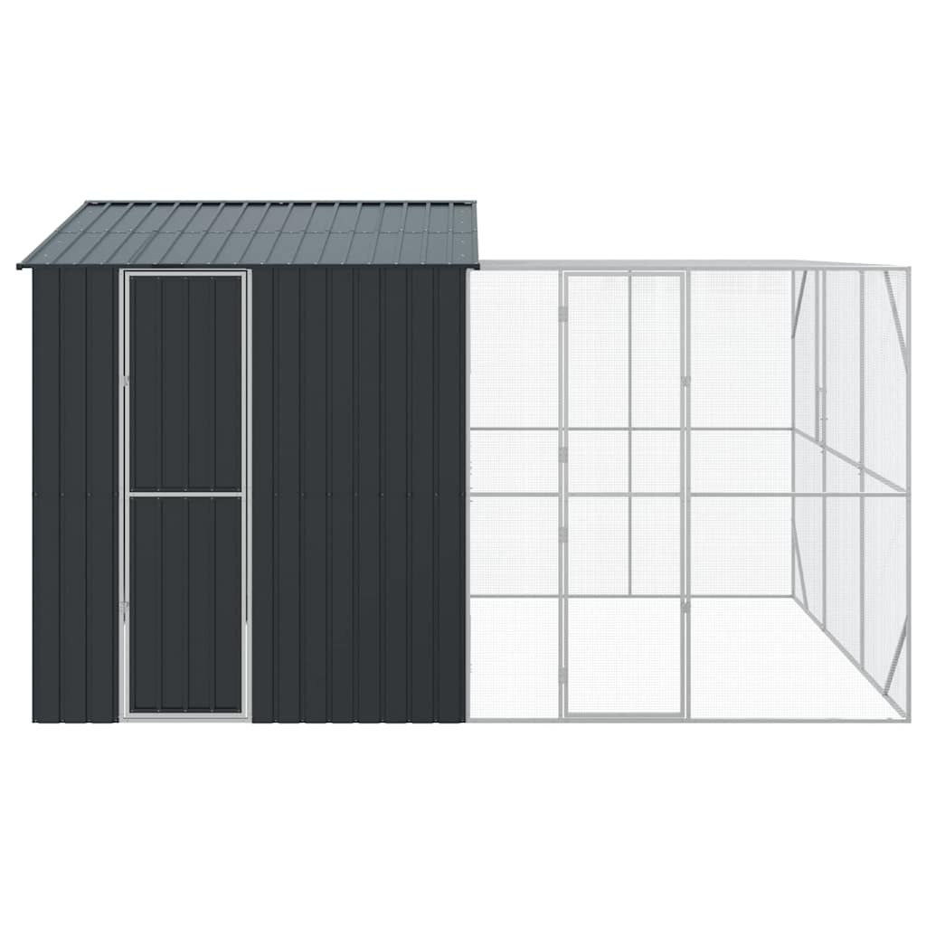 Bird Cage Anthracite 425 x 304 x 247 cm Galvanised Steel