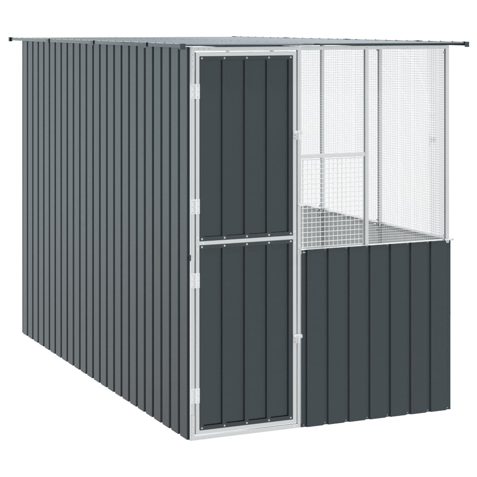 Bird Cage Anthracite 165 x 318 x 200 cm Galvanised Steel