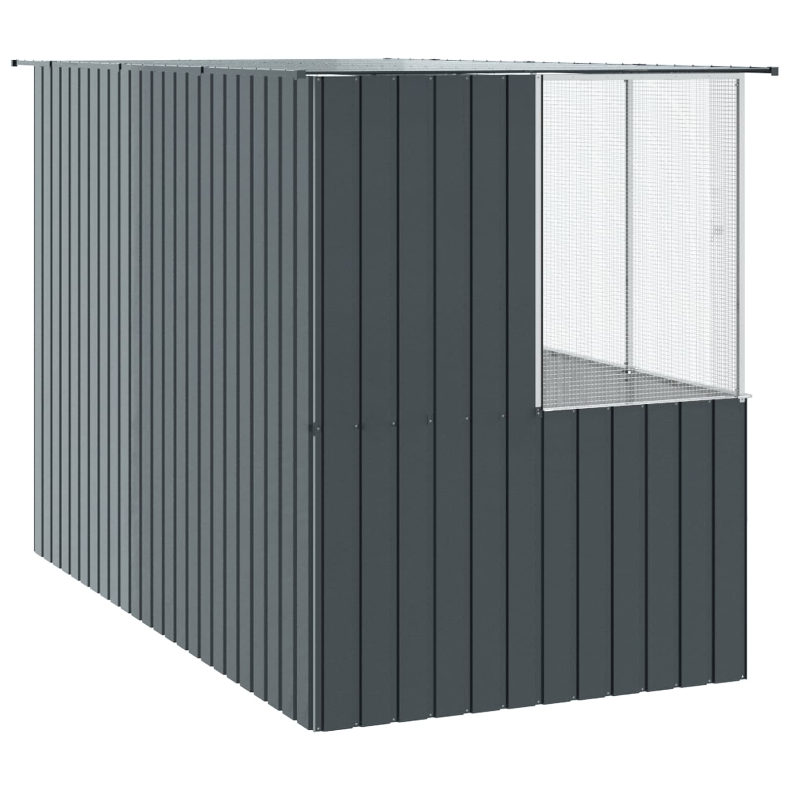 Bird Cage Anthracite 165 x 318 x 200 cm Galvanised Steel