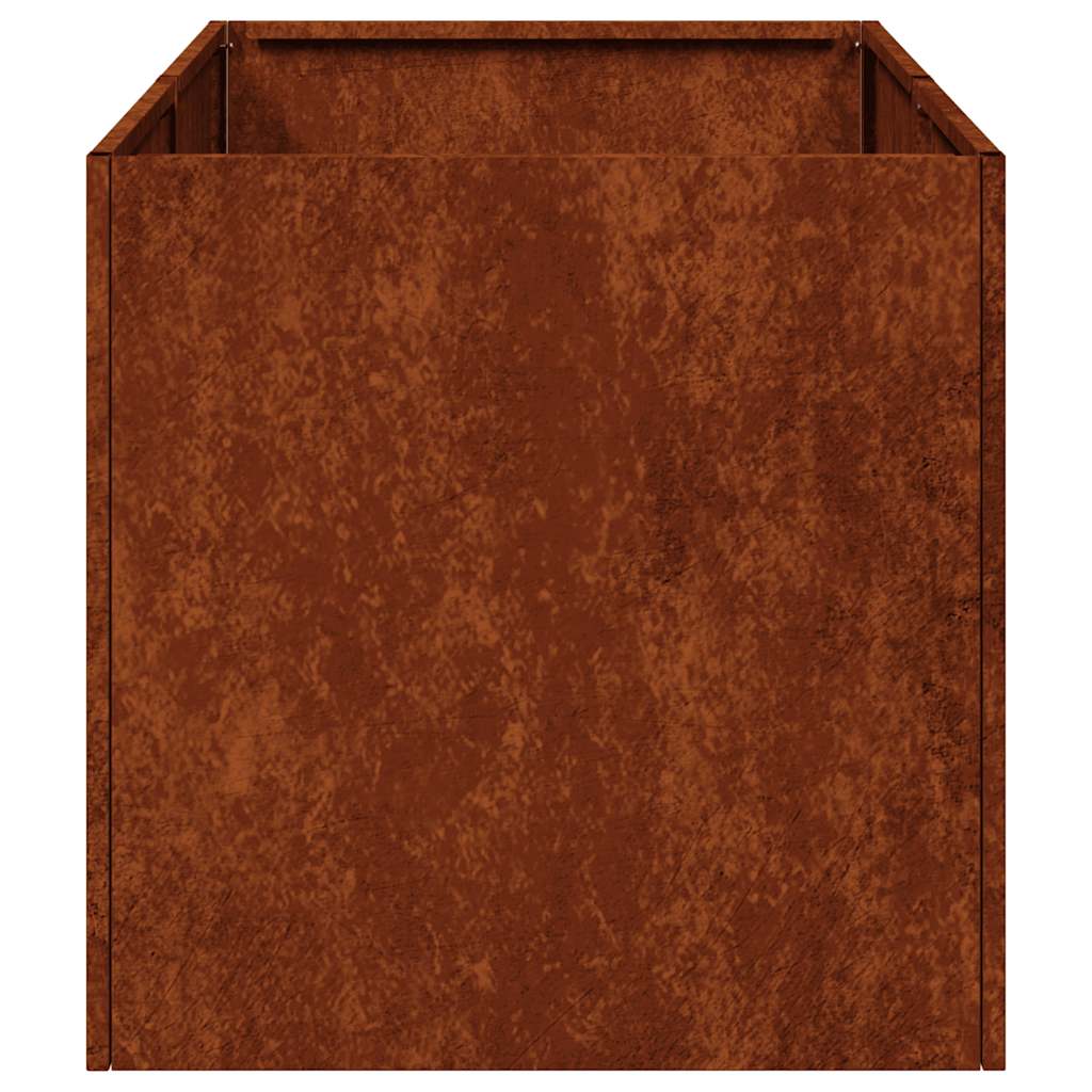 Planter Rusty 40x80x40 cm Weathering Steel