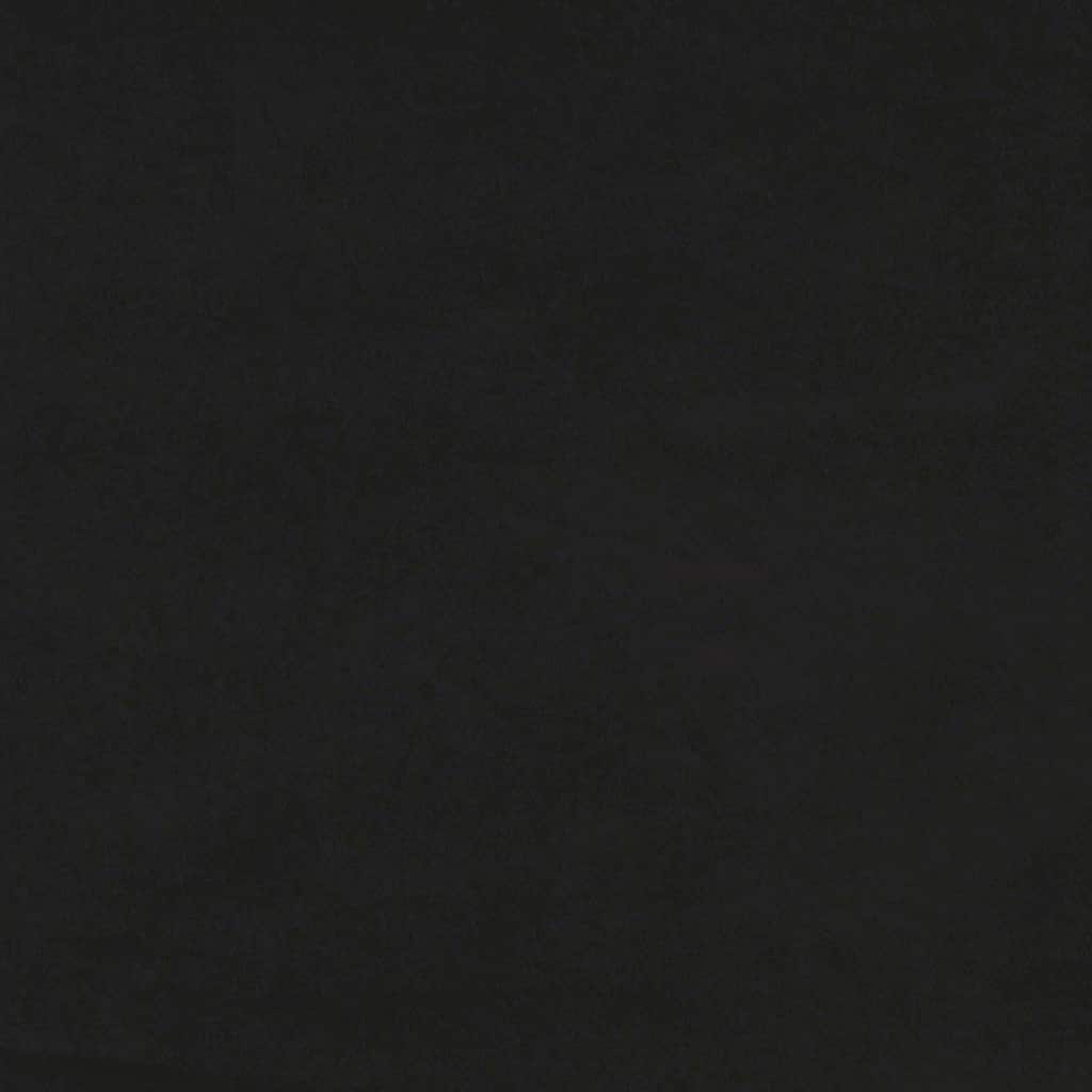 2 Piece Sofa Set with Cushions Black Velvet