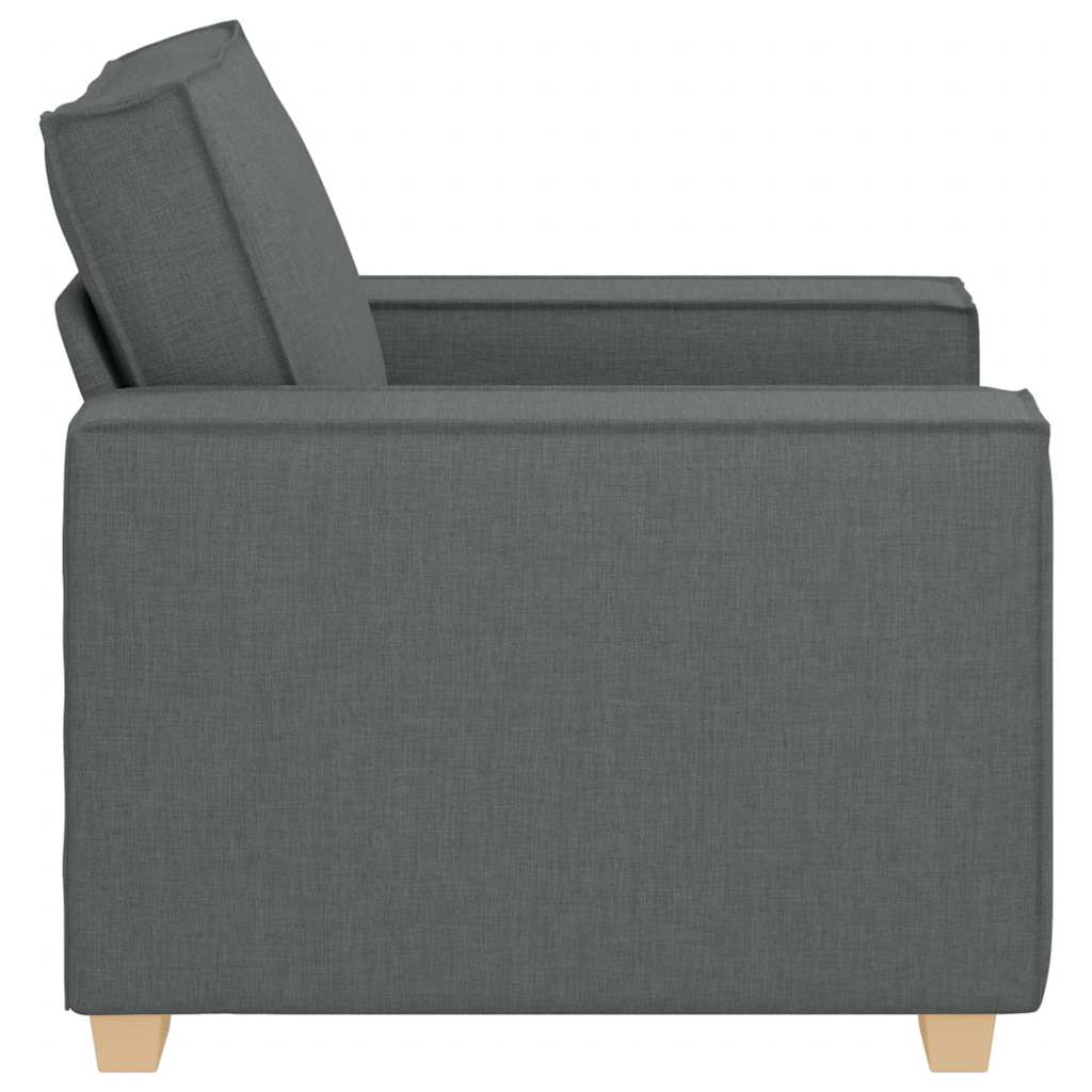 Sofa Chair Dark Grey 100x78x84 cm Fabric
