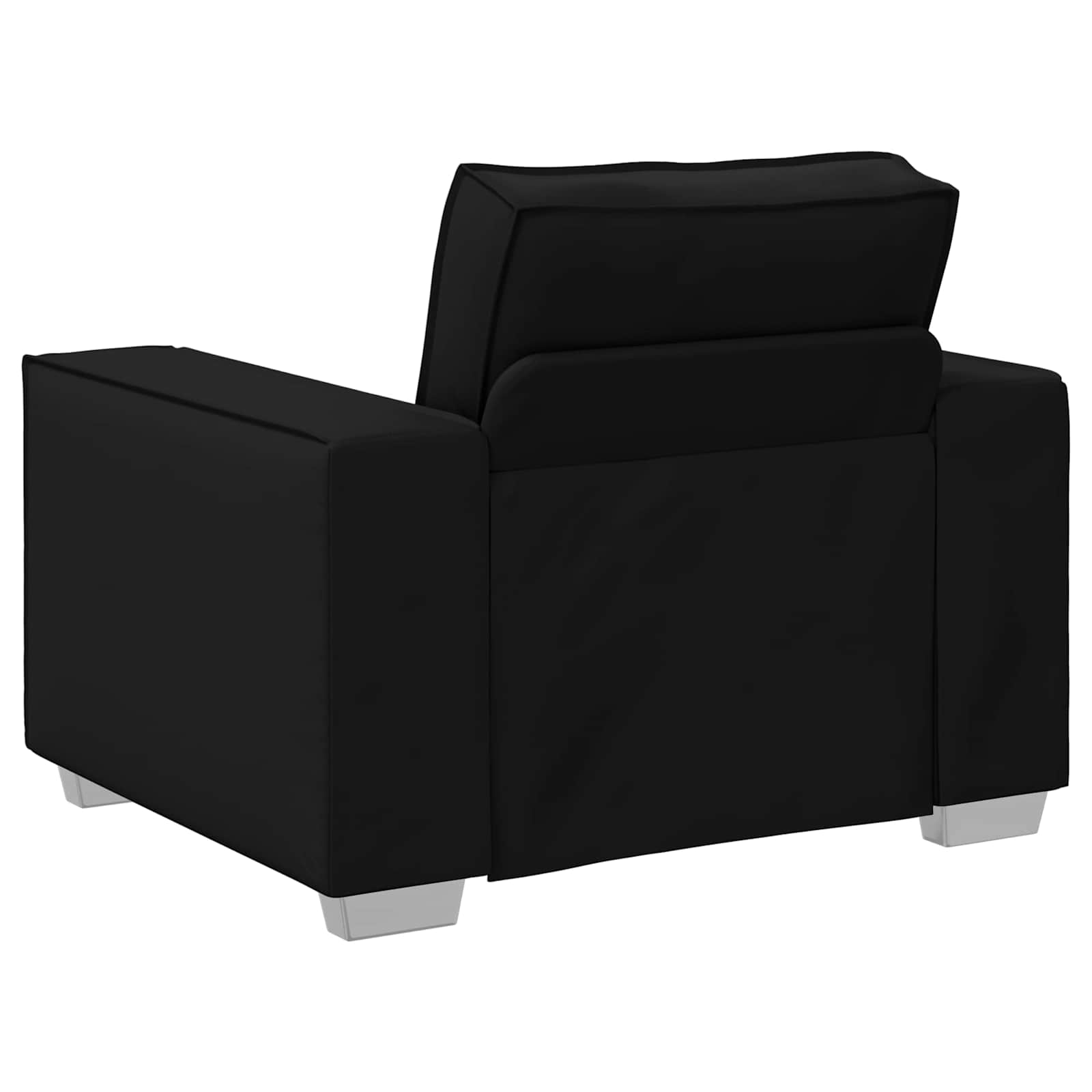 Sofa Chair Black 100 cm Faux Leather