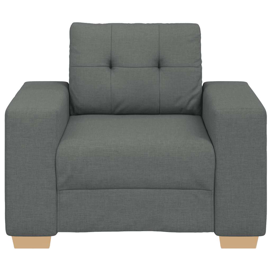 Sofa Chair Dark Grey 60 cm Fabric