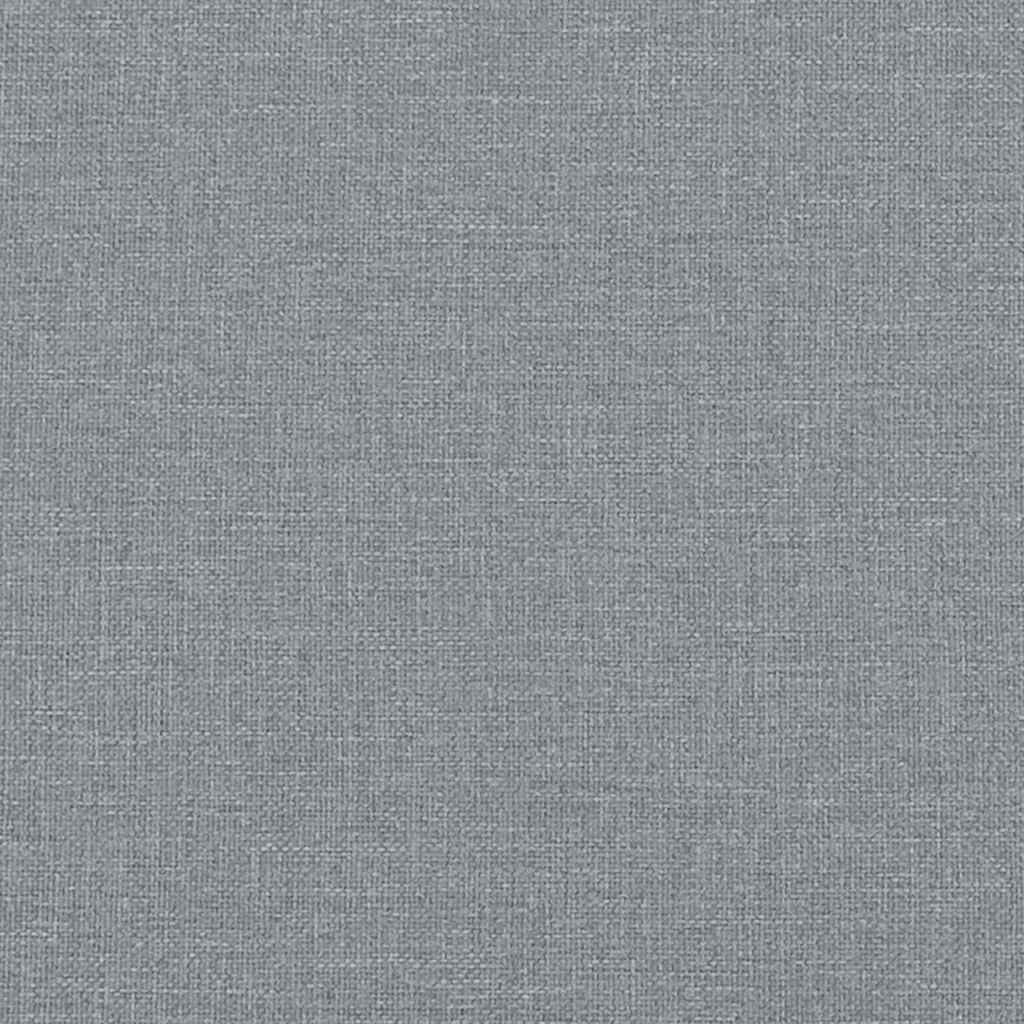Loveseat Sofa Light Grey 180x77x82 cm Fabric