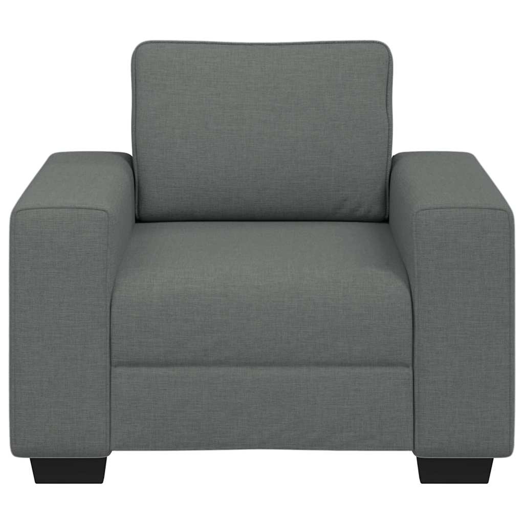 Sofa Chair Dark Grey 60 cm Fabric