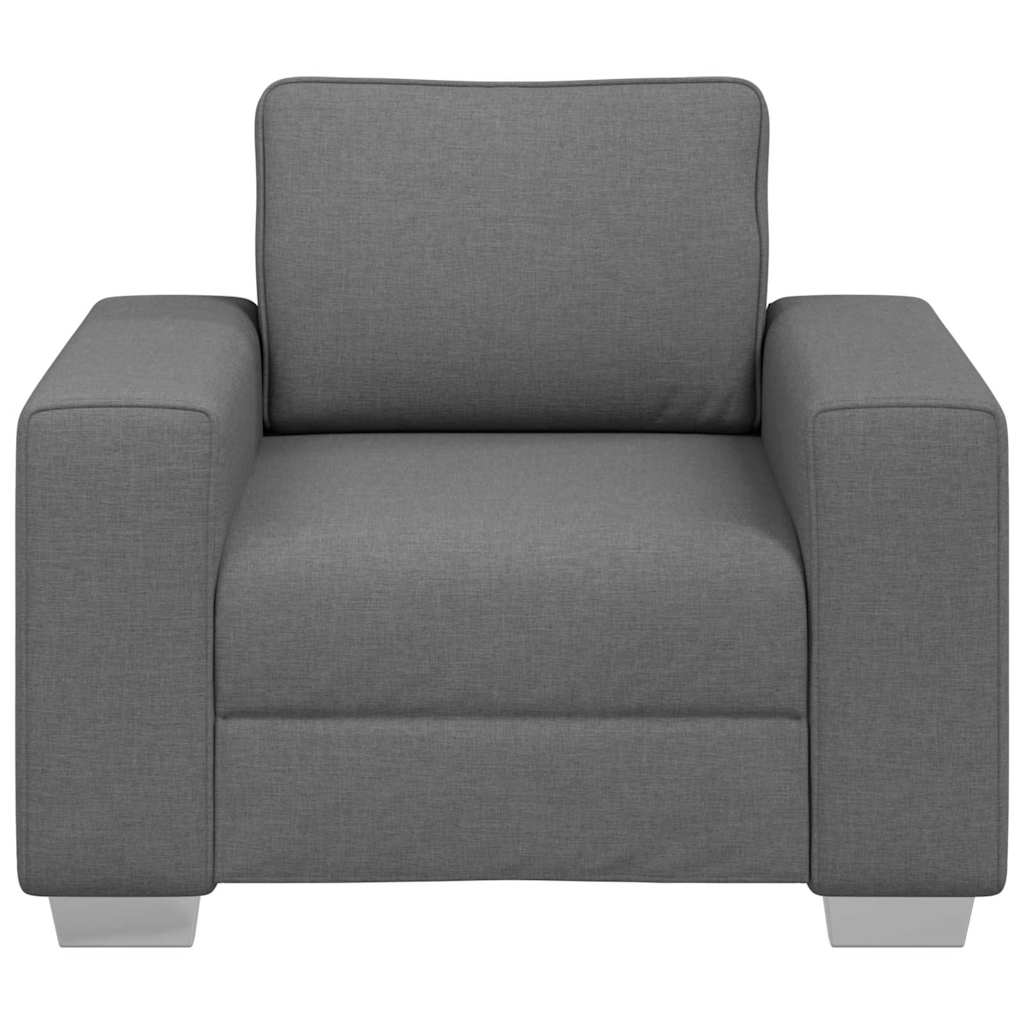 Sofa Dark Grey 100 x 77 x 82 cm Fabric