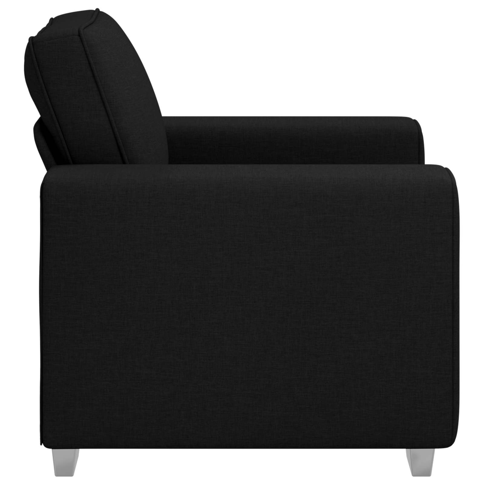 Sofa Chair Black 100 cm Fabric