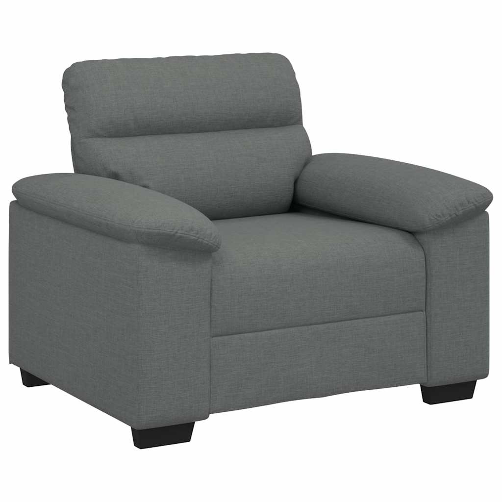 Sofa Chair Dark Grey 60 cm Fabric