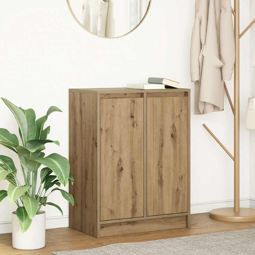 Sideboard Artisan Oak 57x34x76 cm Engineered Wood