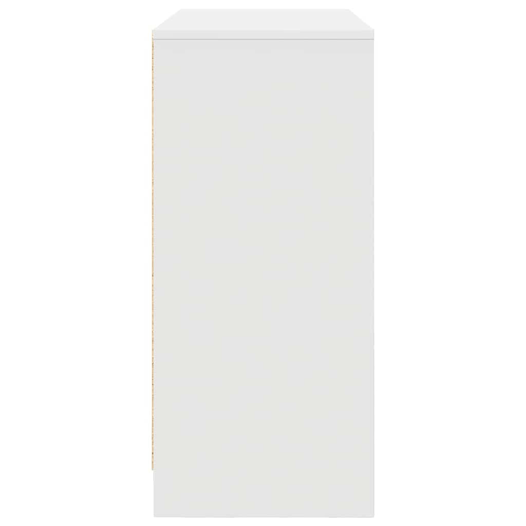 Sideboard White 85x34x76 cm Engineered Wood