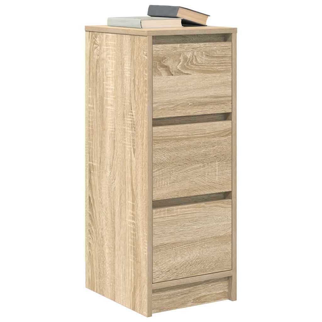 Sideboard Sonoma Oak 29.5x34x76 cm Engineered Wood