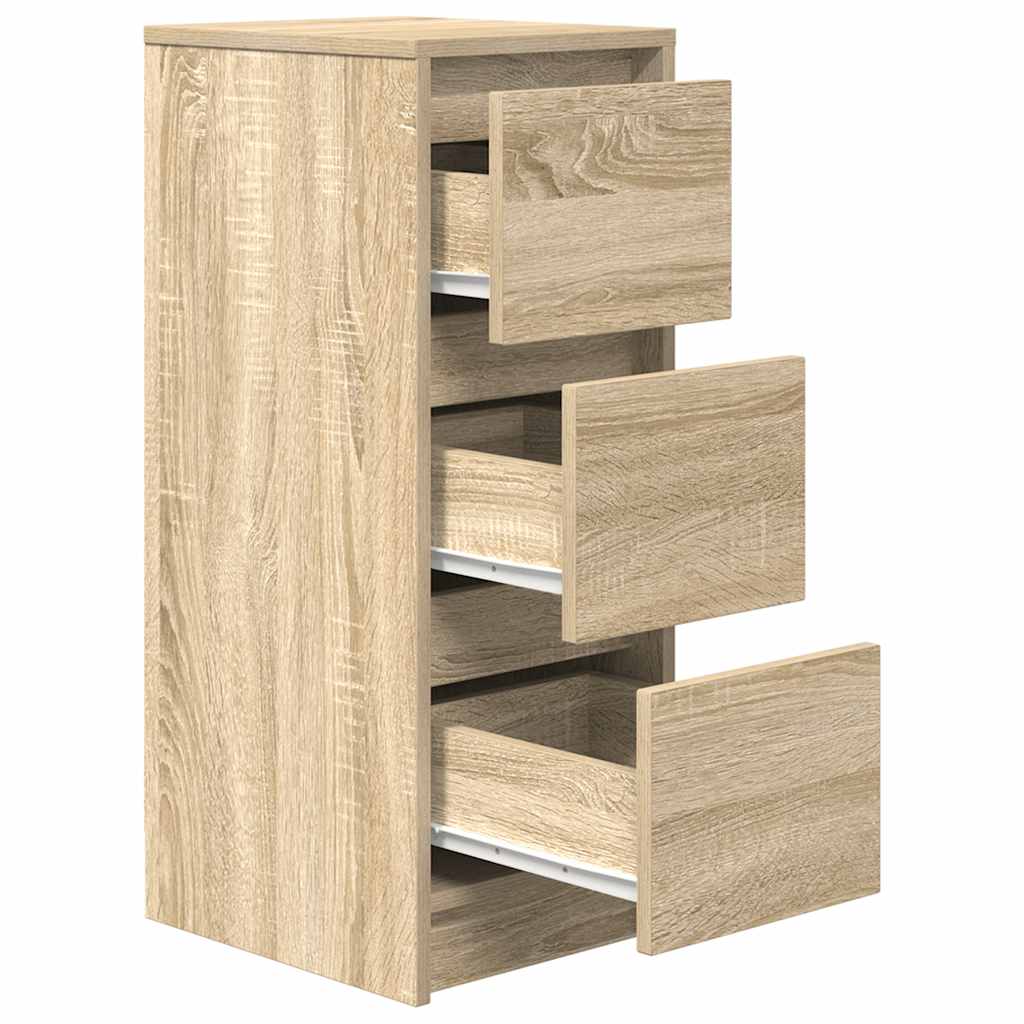 Sideboard Sonoma Oak 29.5x34x76 cm Engineered Wood