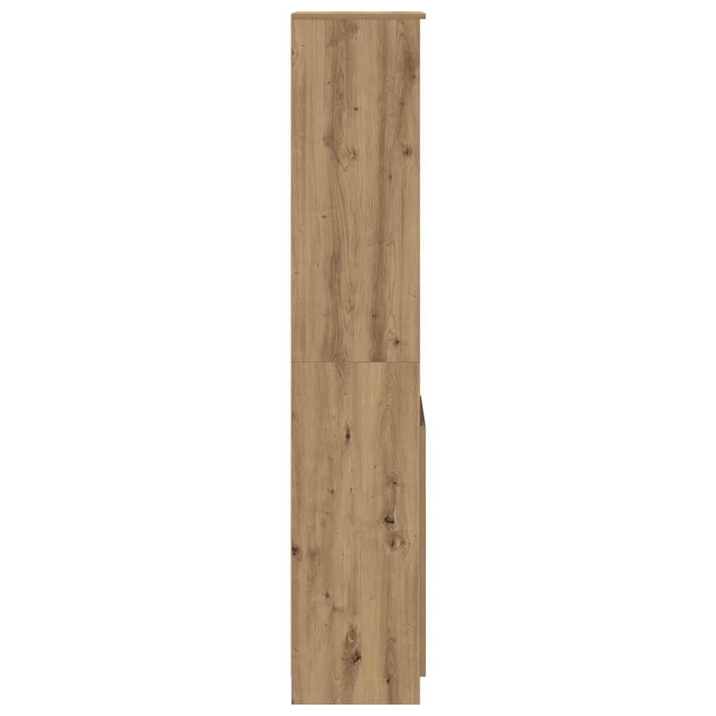 Highboard Artisan Oak 37.5x35x180 cm Engineered Wood