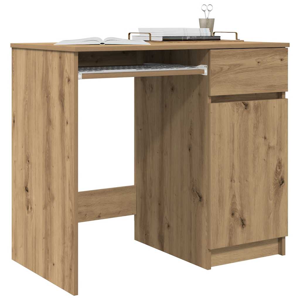 Desk Artisan Oak 86x49x76 cm Engineered Wood