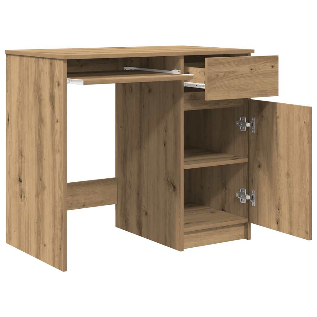 Desk Artisan Oak 86x49x76 cm Engineered Wood