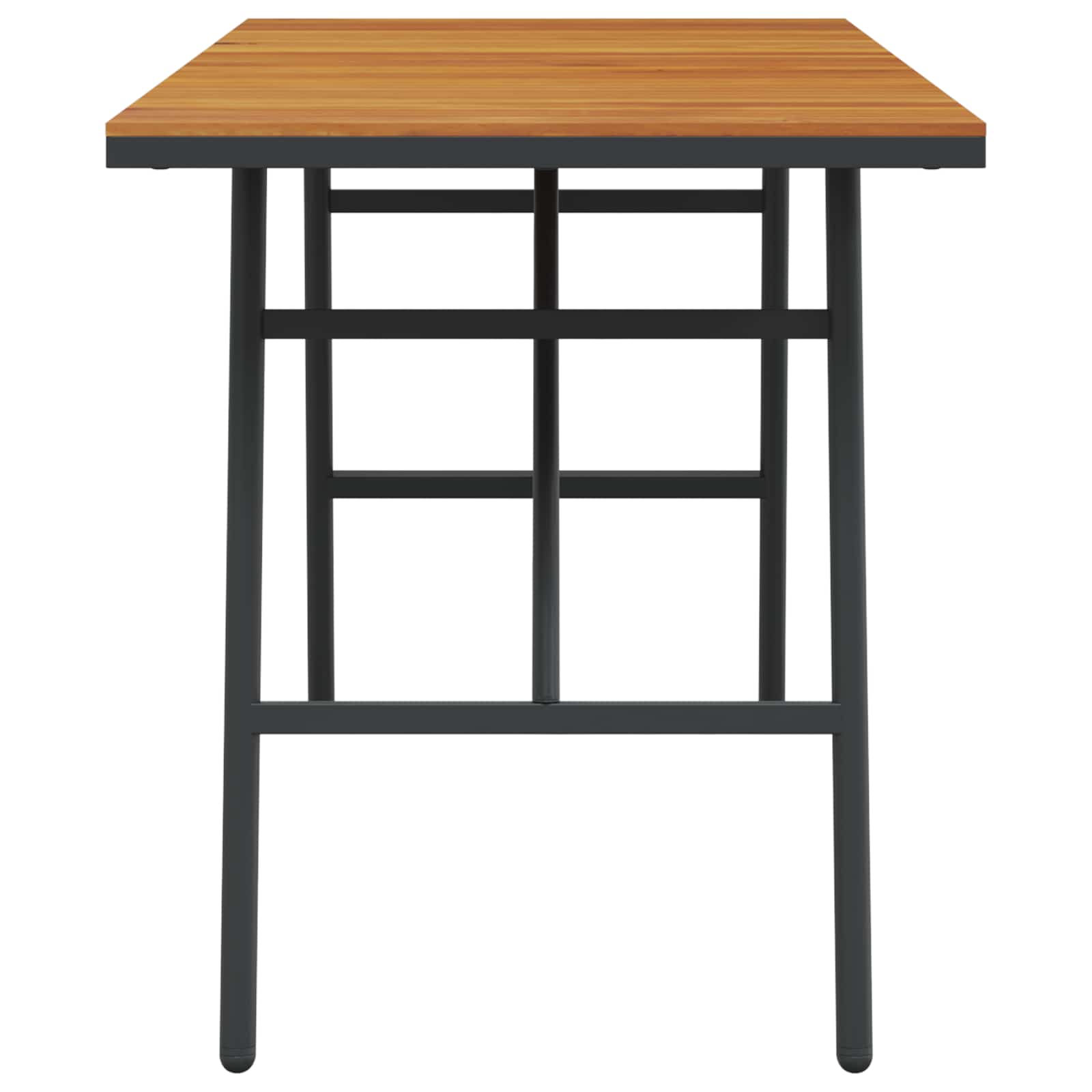 Dining Table Brown 110 x 55 x 61,5 cm Solid Acacia Wood