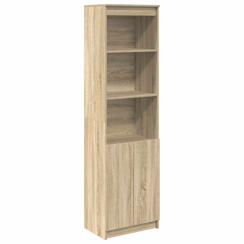 Highboard Sonoma Oak 50x35x180 cm Engineered Wood