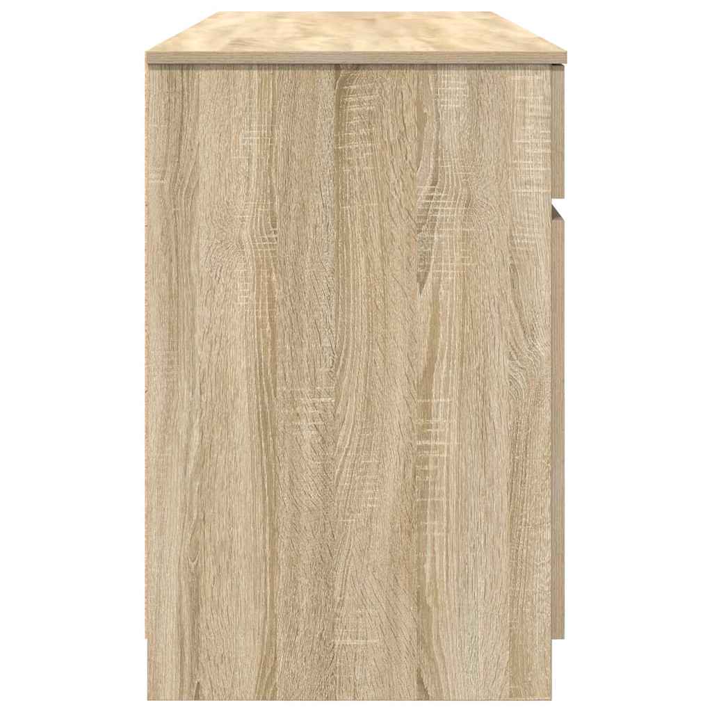 Desk Sonoma oak Engineered wood 140 x 49 x 76 cm