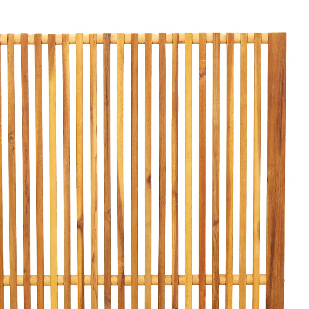 Privacy Screen Indoor/Outdoor 180.5 cm Solid Acacia Wood