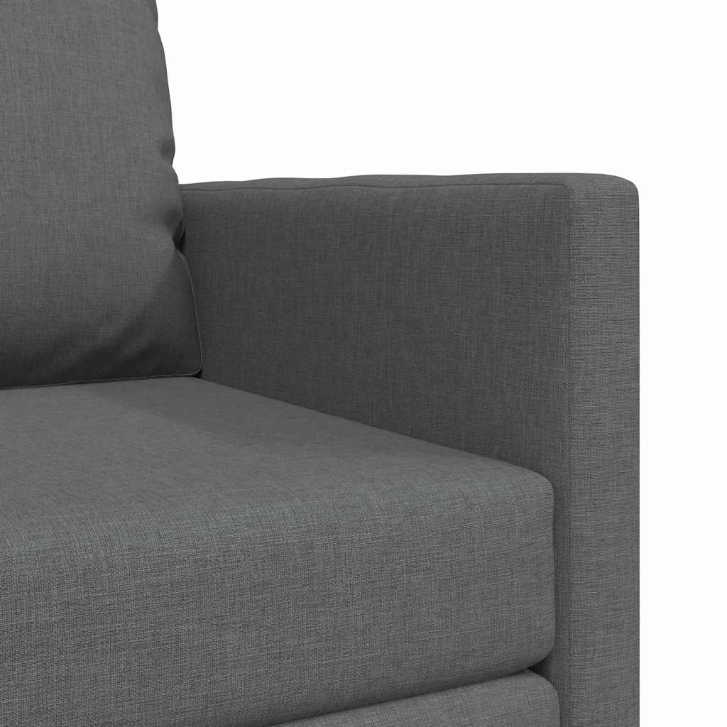Sofa Bed 60cm Dark Grey Fabric
