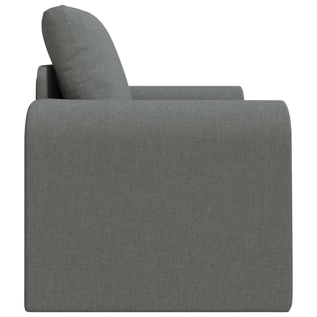 Sofa Bed Dark Grey 98 x 71 x 83 cm Fabric