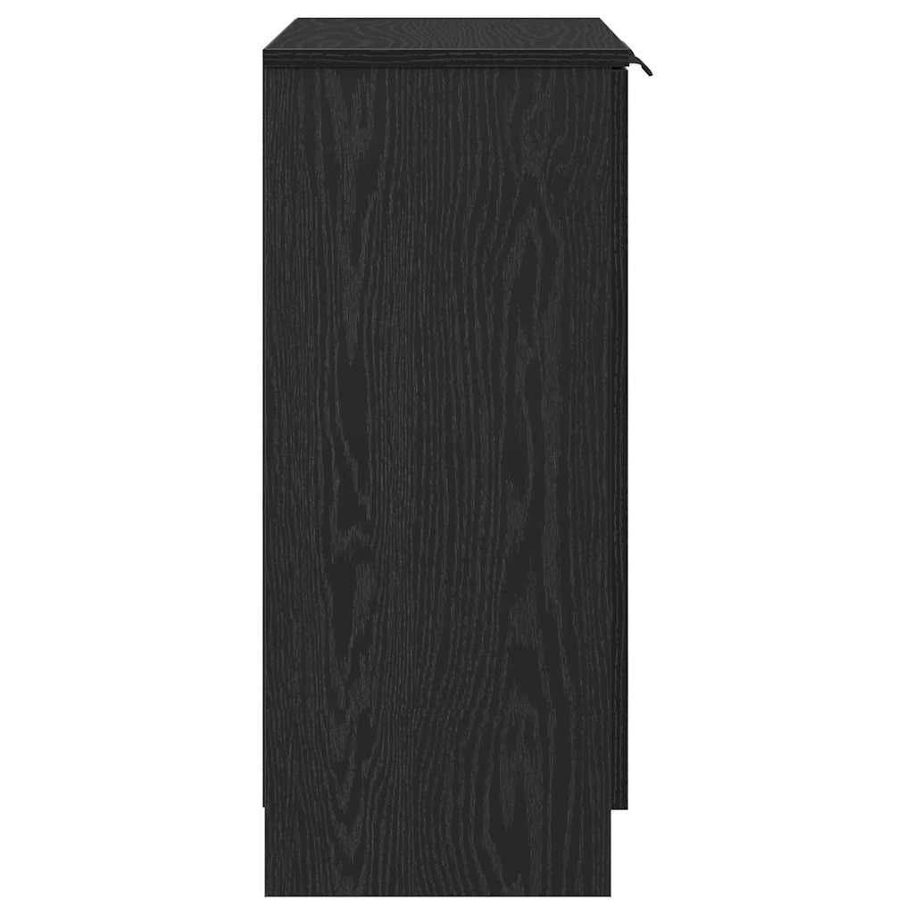 Sideboard Black 60 x 30 x 70 cm Engineered wood