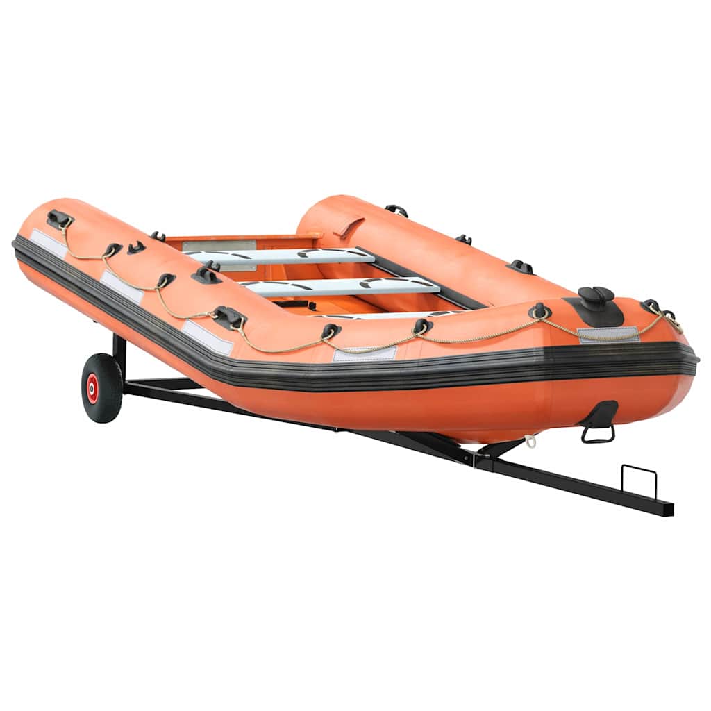 Boat Trailer Silver 302 x 107 x 42 cm Steel