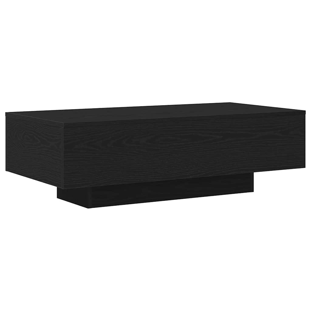 Coffee Table Black Oak 100 x 49,5 x 31 cm Engineered Wood
