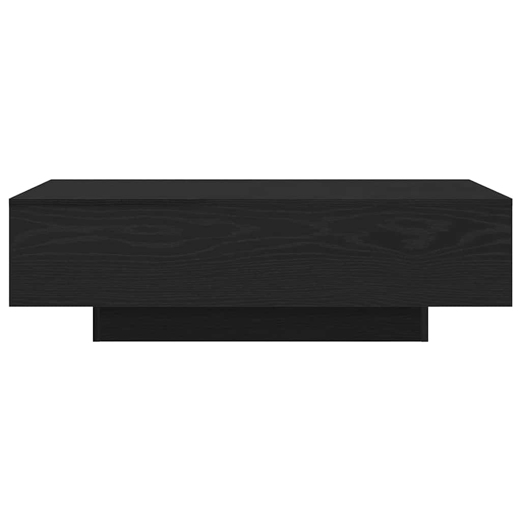 Coffee Table Black Oak 100 x 49,5 x 31 cm Engineered Wood