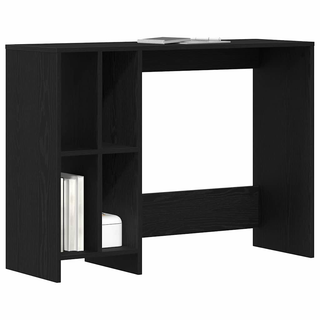 Desk Black Oak Engineered Wood 102,5 x 35 x 75 cm