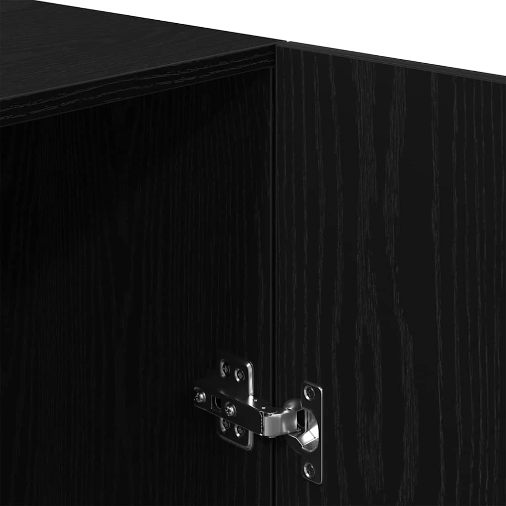 Washing Machine Cabinet Black Oak 70,5 x 71,5 x 91,5 cm